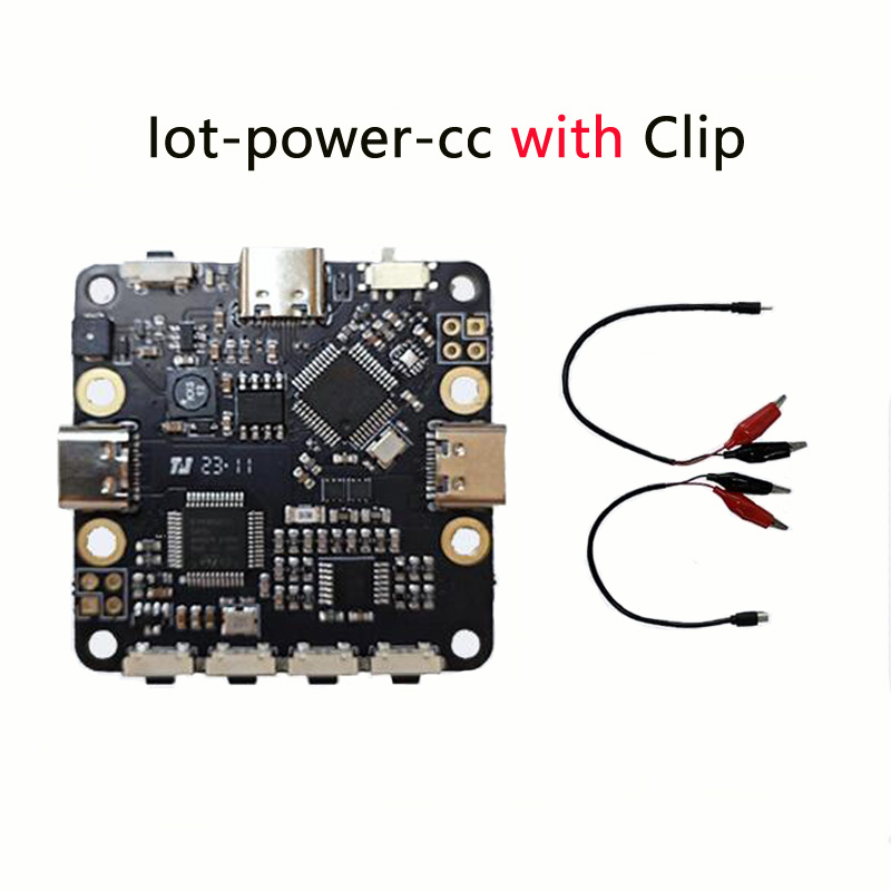 IoT Power CC Small hand held power meter 240x240 colour screen Maximum range 24V/5A